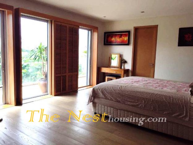 Charming villa for rent in compound, modern design, good location, 5000 USD
