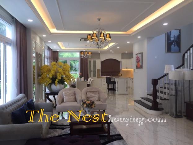 Modern villa for rent in Venica Khang Dien District 9