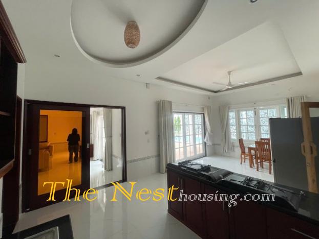 Modern villa for rent in Thao Dien, 4 bedrooms, private swimming pool