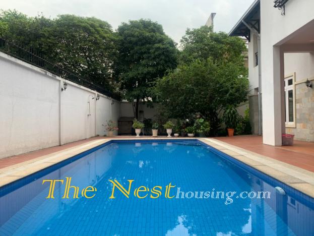 Charming villa for rent in Thao Dien, 4 brdrooms