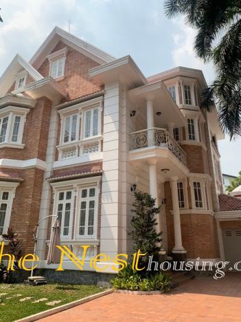 Villa for lease in An Phú DISTRICT 2 HCMC has 5 bedrooms