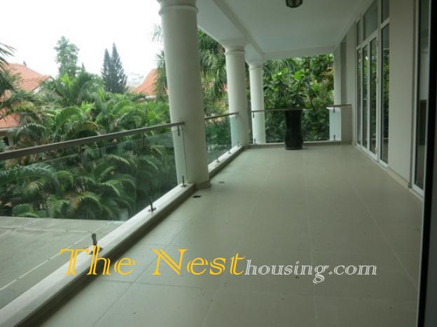 Villa for rent in district 2, 4 bedrooms, private swimming pool, 5500 USD
