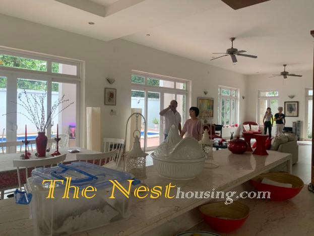 Charming villa for rent in Thao Dien, 4 brdrooms