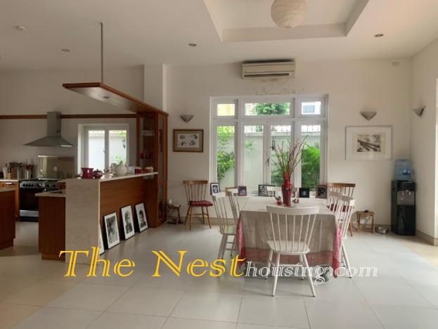 Villa for rent in Thao Dien, 4 brdrooms close to Mega mall