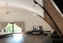Modern house with pool inside. 5 bedrooms