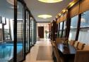 Modern house with pool inside. 5 bedrooms