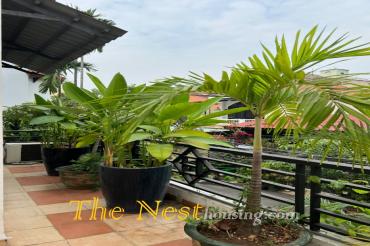 House for rent in compound Thao Dien