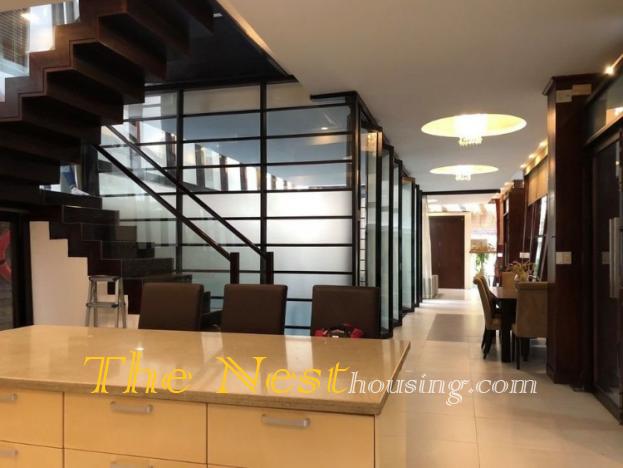 Modern house with pool inside. 5 bedrooms
