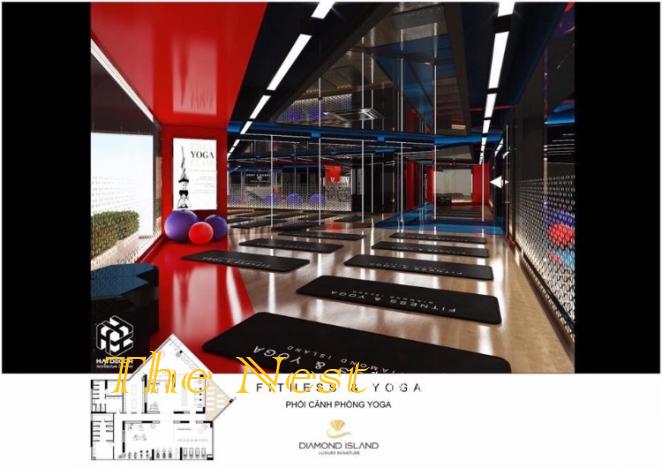 Modern apartment 3 bedrooms for rent in diamond Island