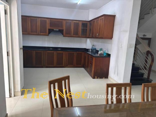 House in compound for rent - Thao Dien