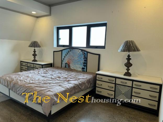 Penthouse with private swimming pool for rent in Thao Dien