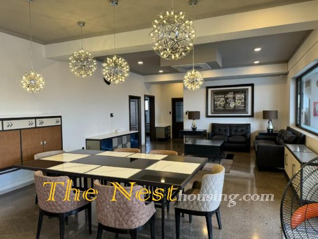 Penthouse with private swimming pool for rent in Thao Dien