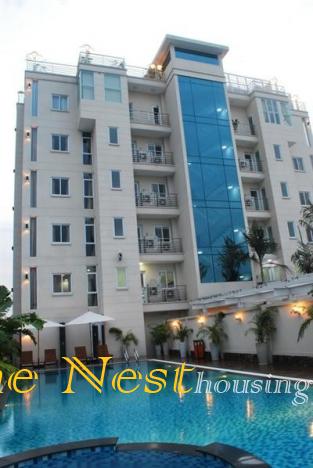 Serviced apartment 2 bedrooms for rent in Thao Dien