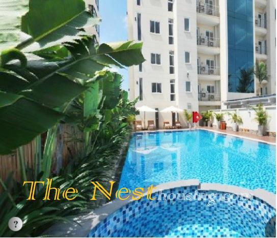 Serviced apartment 2 bedrooms for rent in Thao Dien