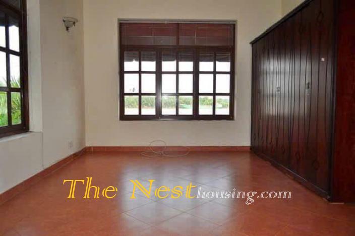 Villa for rent in thao dien, River view with garden