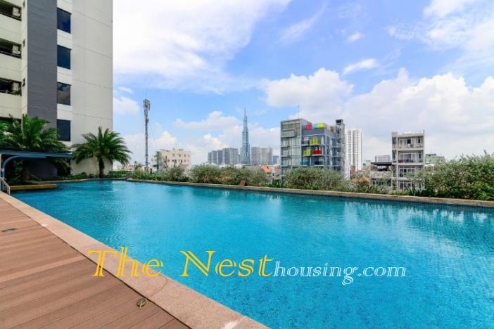 Modern apartment 3 bedrooms for rent in The Ascent Thao Dien