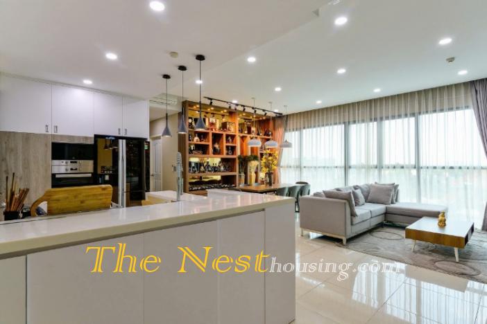 Modern apartment 3 bedrooms for rent in The Ascent Thao Dien