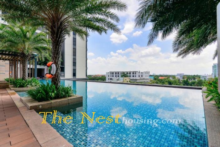 Modern apartment 3 bedrooms for rent in The Ascent Thao Dien