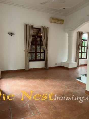 Villa for rent in compound Thao Dien