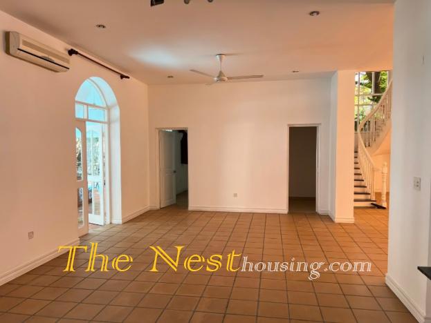 Charming villa in compound for rent, 4 bedrooms, big garden and swimming pool