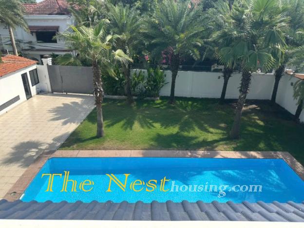 Charming villa for rent in compound, swimming pool, 4 bedrooms