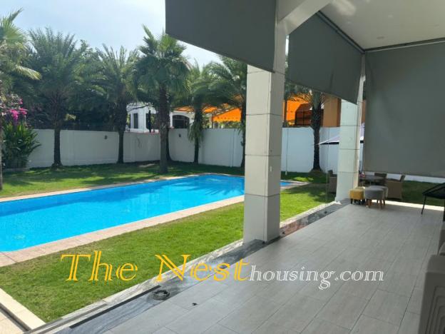 Charming villa for rent in compound, swimming pool, 4 bedrooms