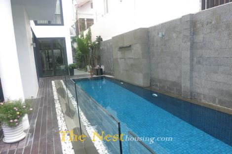 Modern house for rent in Thao Dien, 4 bedrooms, swimming pool