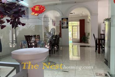 Villa for rent in Thao Dien, big garden, 7 bedrooms, 9000 USD