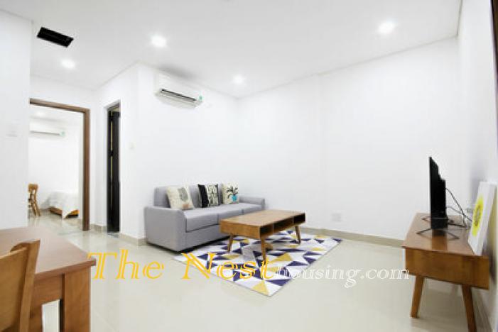 06041234 Living room in Thao Dien street apartment in district 2 area 50m2 spacious and airy