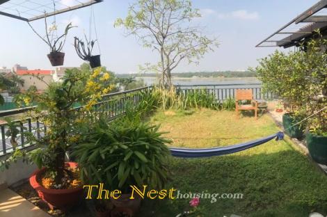 Service Apartment For Rent In Thao Dien, river view