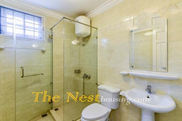 Villa for rent in compound Thao Dien