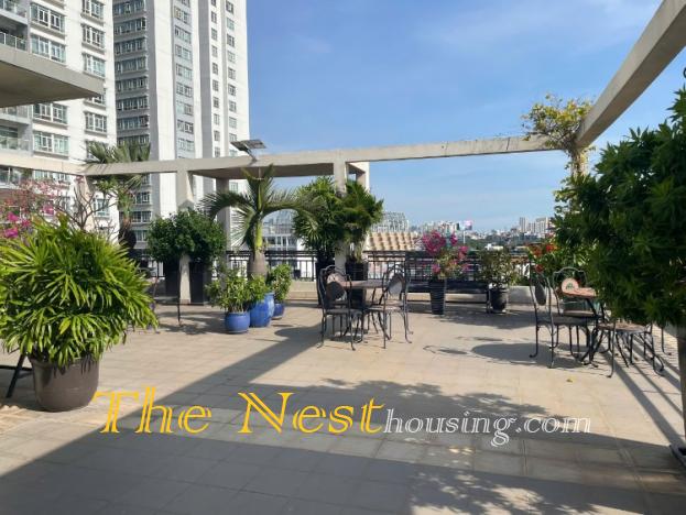 Luxury penthouse for rent in Thao Dien