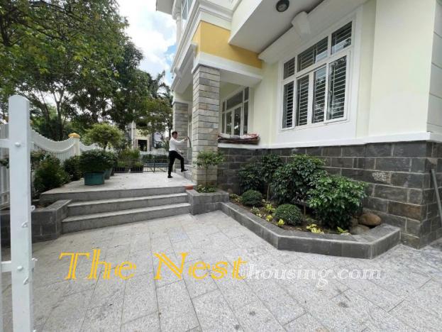 Villa Thao Dien for rent in compound Thu Duc City