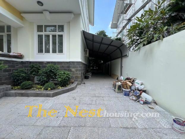 Villa Thao Dien for rent in compound Thu Duc City