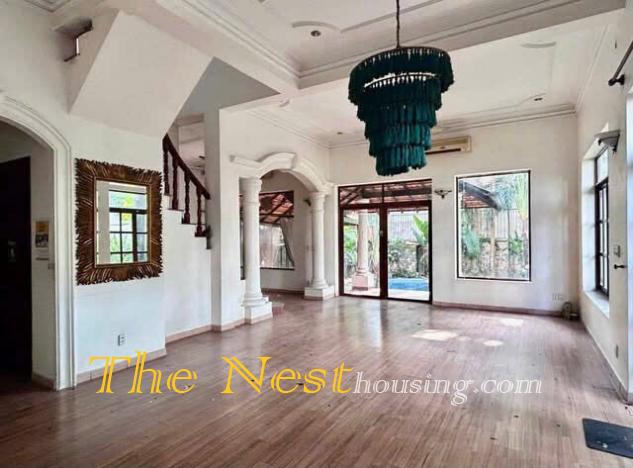 Charming villa for rent in compound, private swimming pool, 5 bedrooms