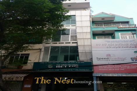 Small building office for lease on Ly Chinh Thang street, district 3 Ho Chi Minh city