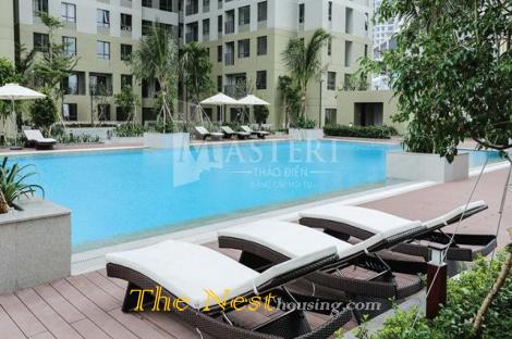 Apartment 2 bedrooms for rent in Masteri Thao Dien