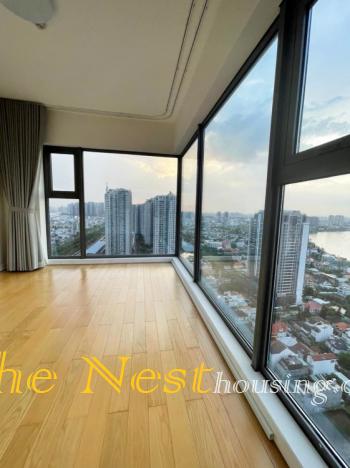 Modern aparment 4 bedrooms beautiful river view for rent in Gateway Thao Dien