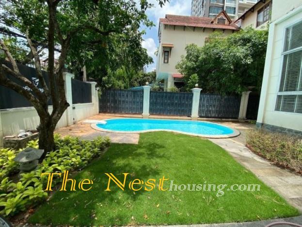 House for rent Thao Dien dist 2, has pool & Garden