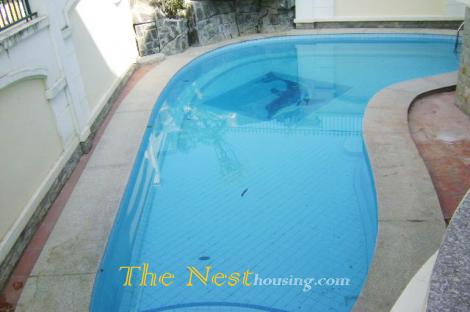 Villa in compound for rent, nice villa with private swimming pool