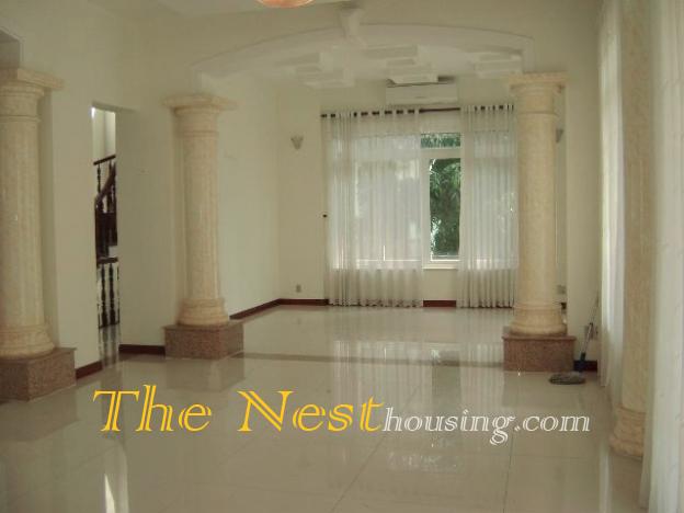 Villa in compound for rent, nice villa with private swimming pool