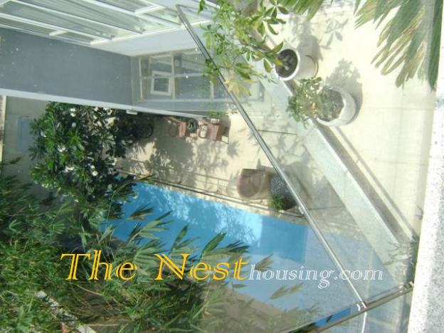 Villa for rent in Thao Dien very good location