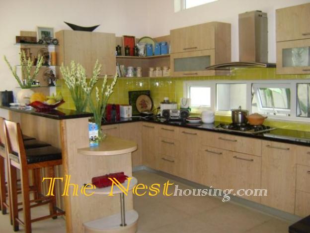 Villa for rent in Thao Dien very good location