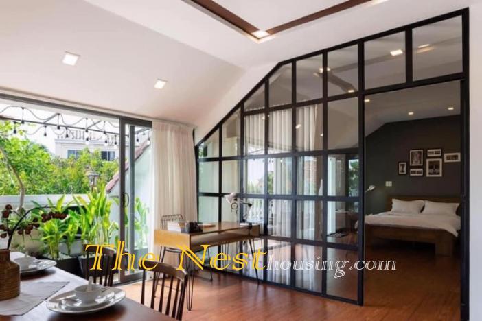 Penthouse 3 bedrooms in serviced apartment for rent