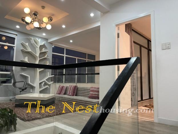 Penthouse apartment for rent in Hoang Anh River view, best price