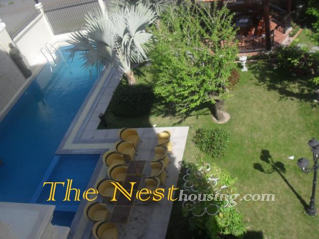 Serviced apartment for rent in Thao Dien