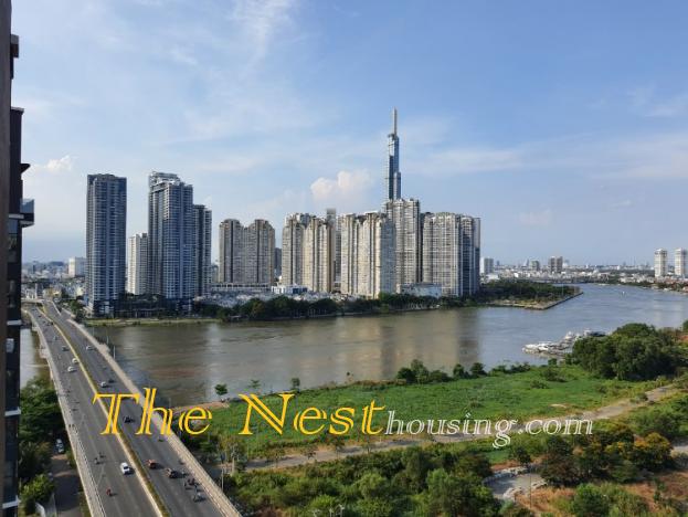 Apartment 2 bedrooms for rent in The River Thu Thiem