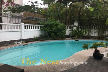 villa for rent in Phu Nhuan compound, 3 bedrooms, private swimming pool
