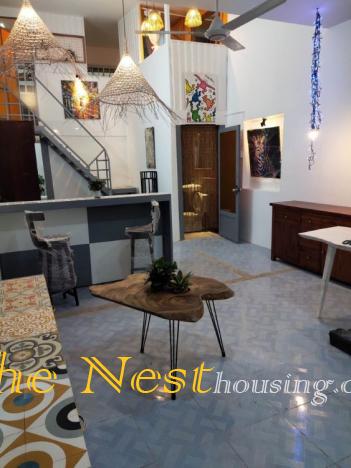 Townhouse 2 bedrooms for rent in Thao Dien