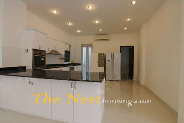 Modern villa for rent in Thao Dien, partly furnished, 4300 USD